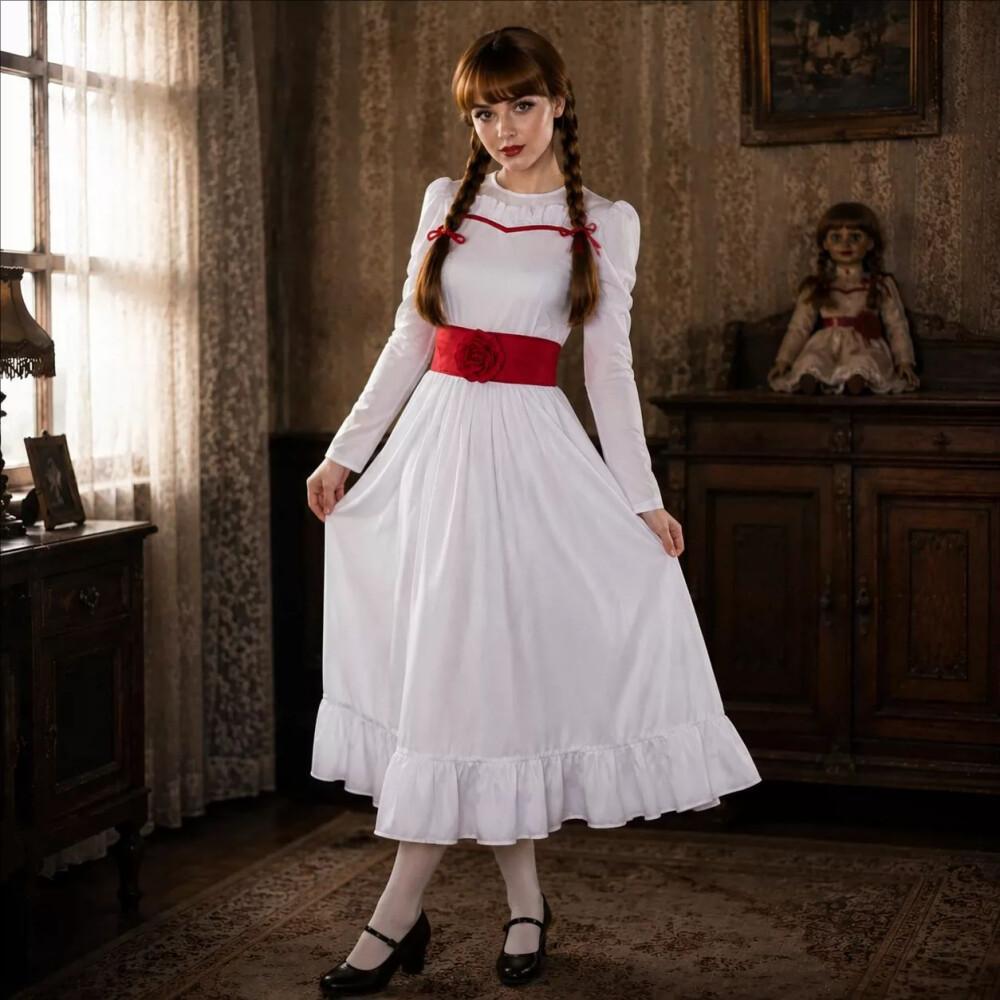 Women Vintage Evil Horror Doll - đánh giá và giá Vintage Women'S Formal Wear