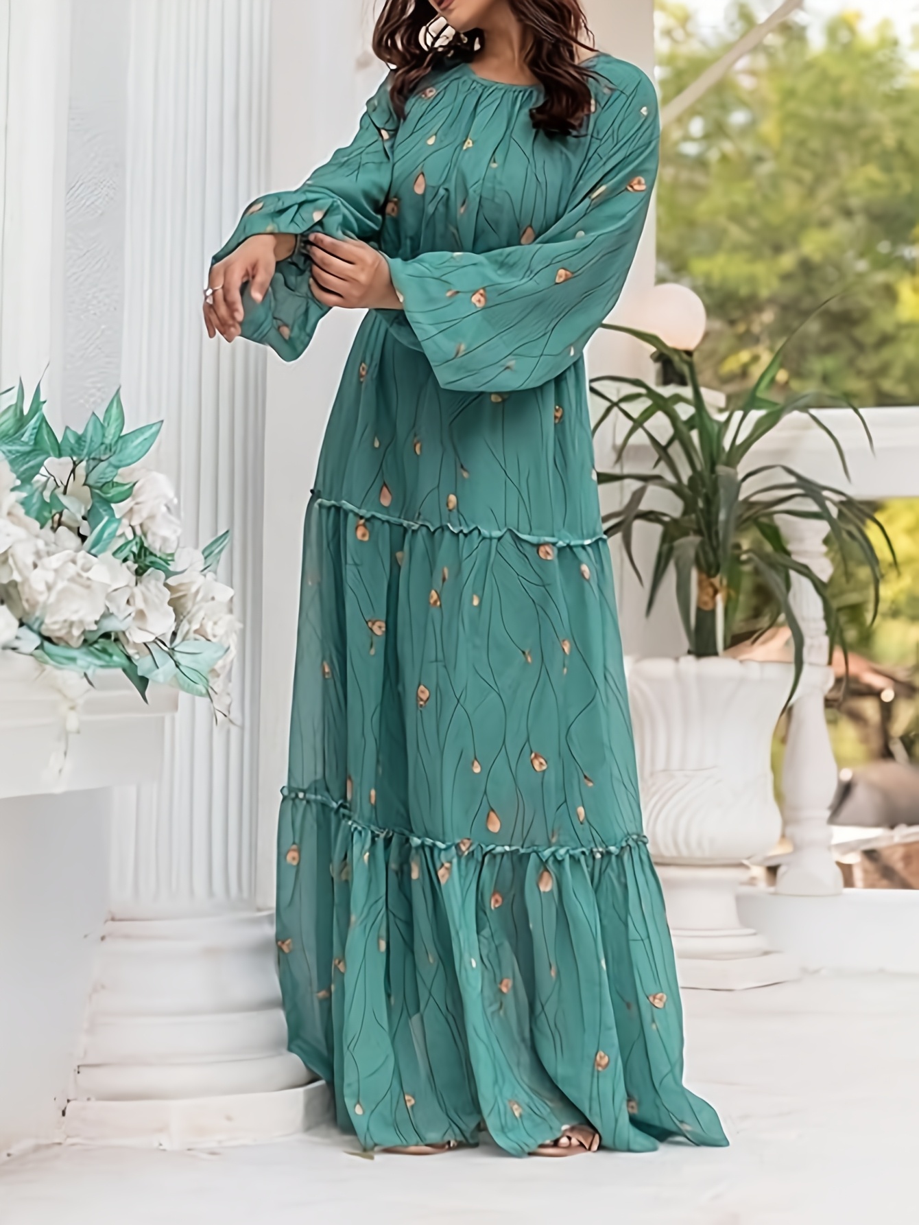Elegant Middle Eastern Green F - đánh giá và giá Women'S Green Formal Wear