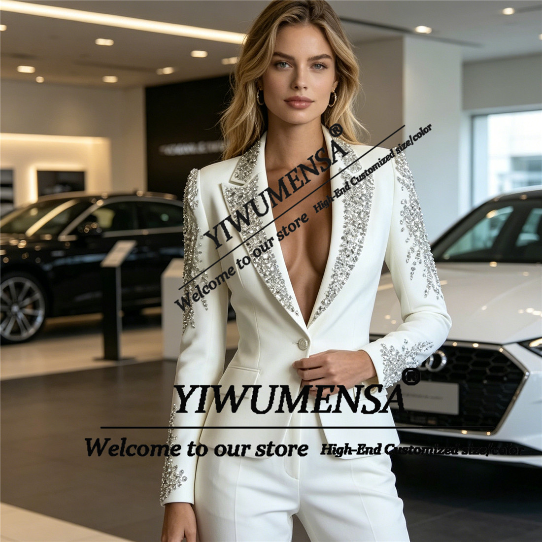 Luxury Women Suits 2 Pieces Se - đánh giá và giá Women Formal Wear For Party