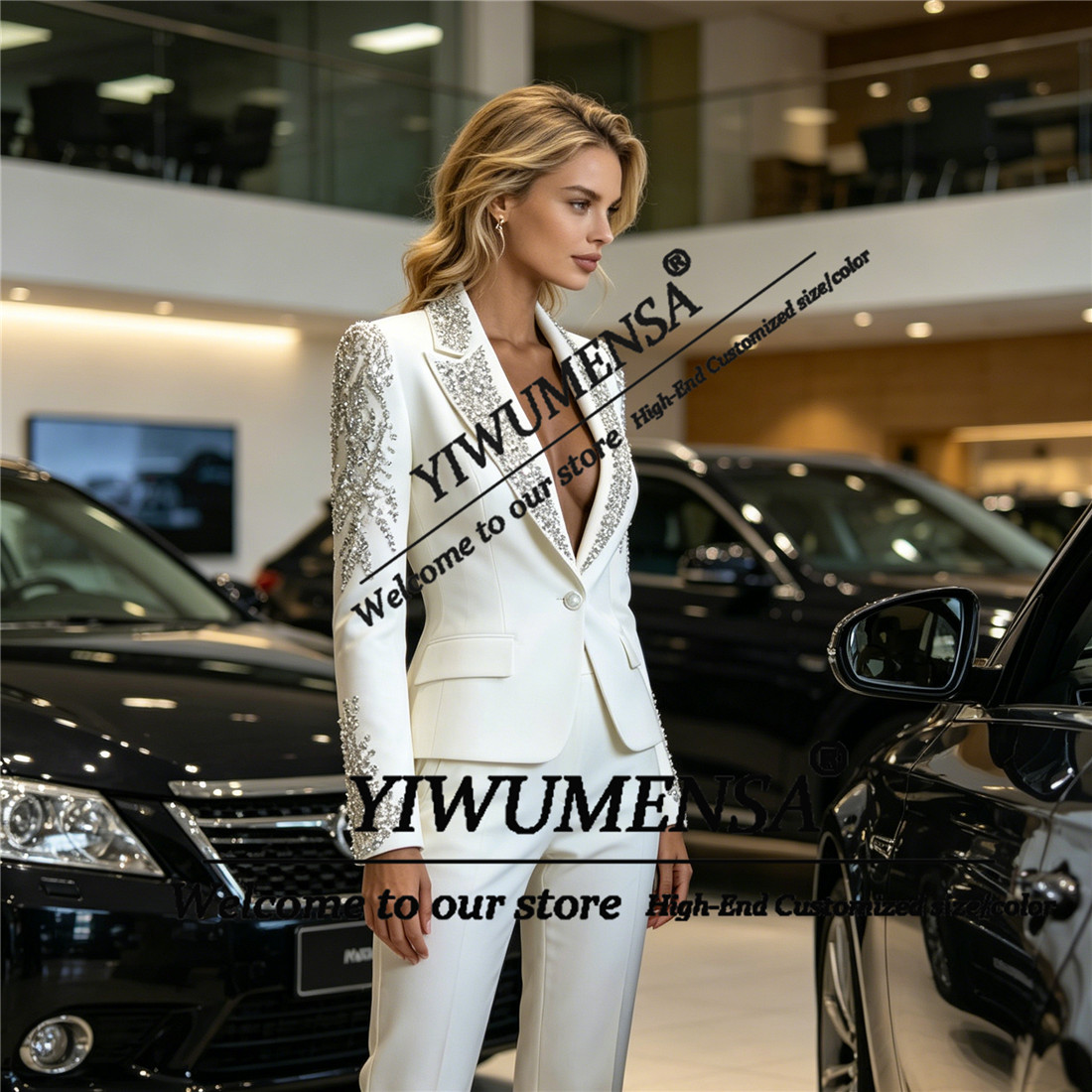 Luxury Women Suits 2 Pieces Se - đánh giá và giá Women Formal Wear For Party