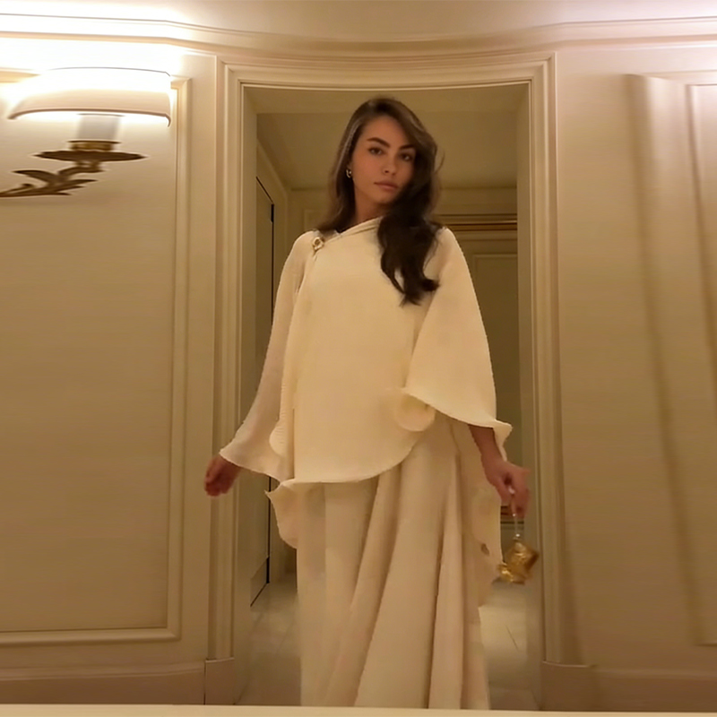 Romantic Graceful Shawl Dress  - đánh giá và giá Women Formal Wear Dress