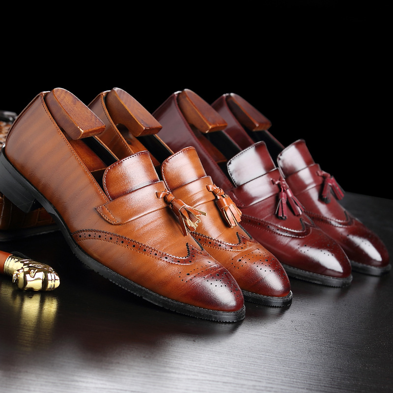 Classic Men's Leather Tassel L - đánh giá và giá Women Formal Office Wear Shoes