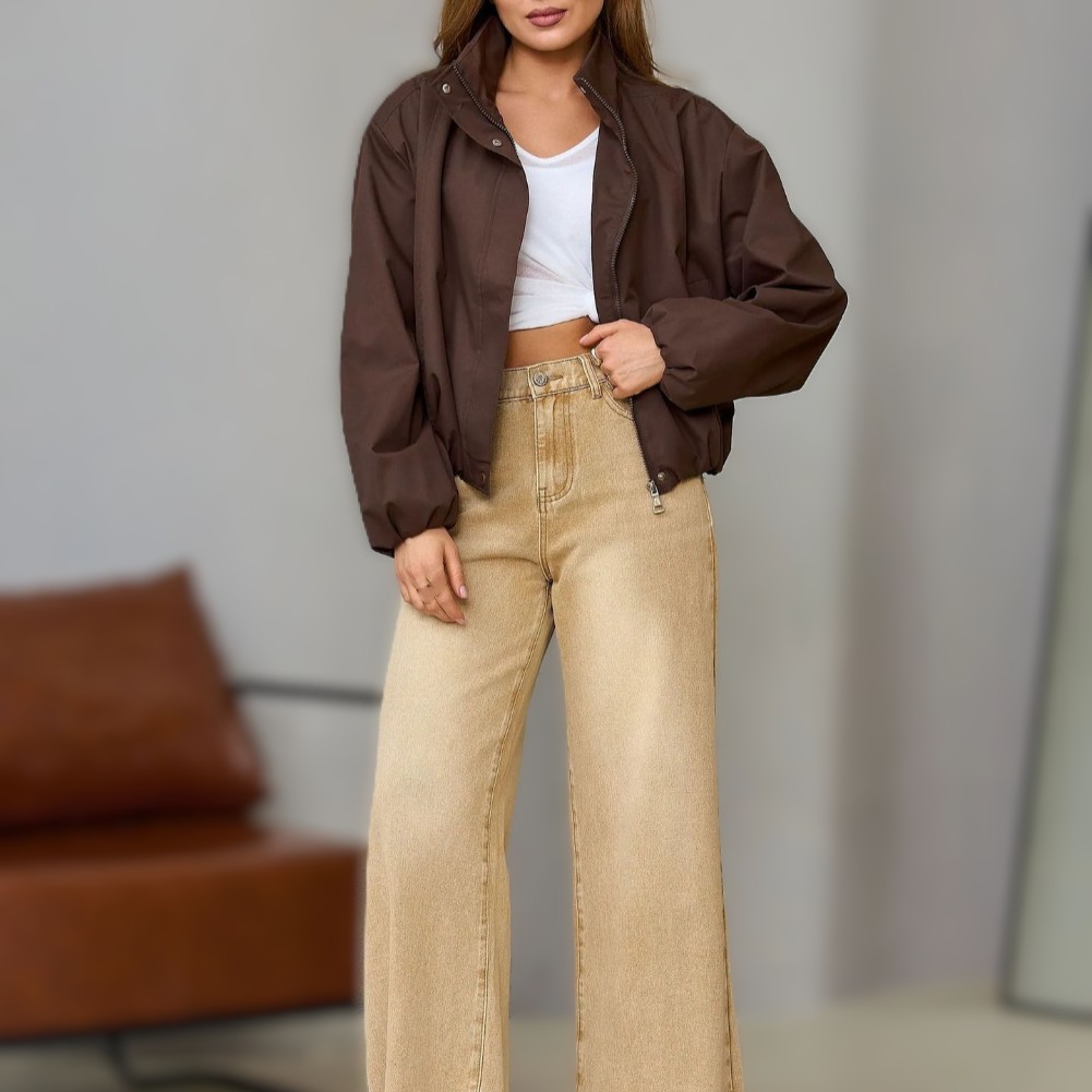 Womens Casual Stand Collar Jac - đánh giá và giá Formal Winter Wear Women Jacket