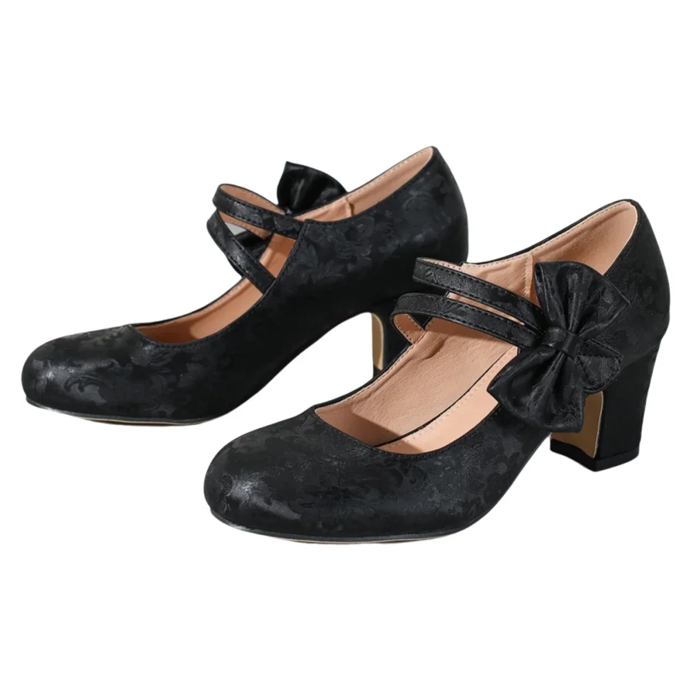 Large size women's shoes bow M - đánh giá và giá Women Formal Office Wear Shoes