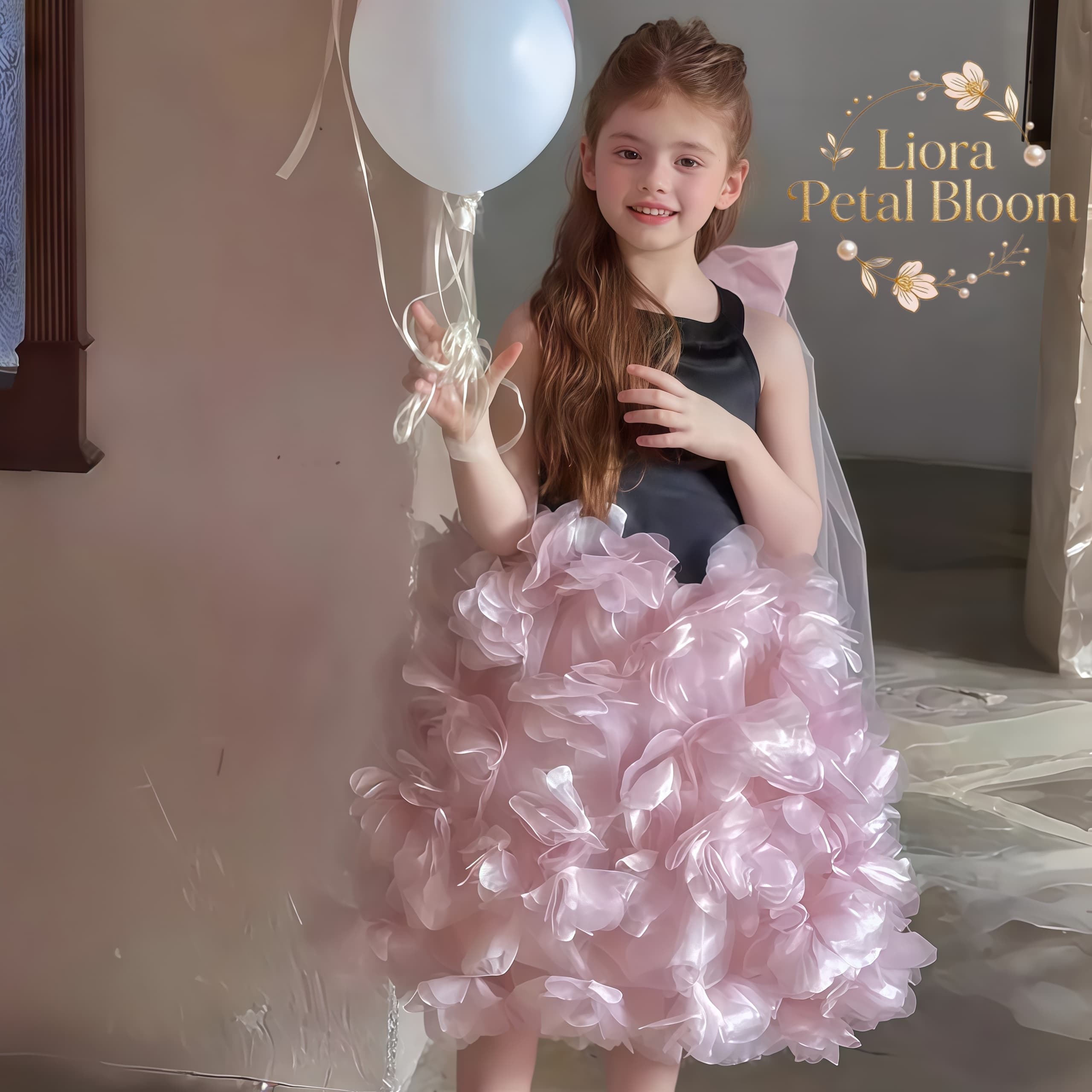 Girls' Black Floral Tulle Dres - đánh giá và giá Women Formal Wear H&M