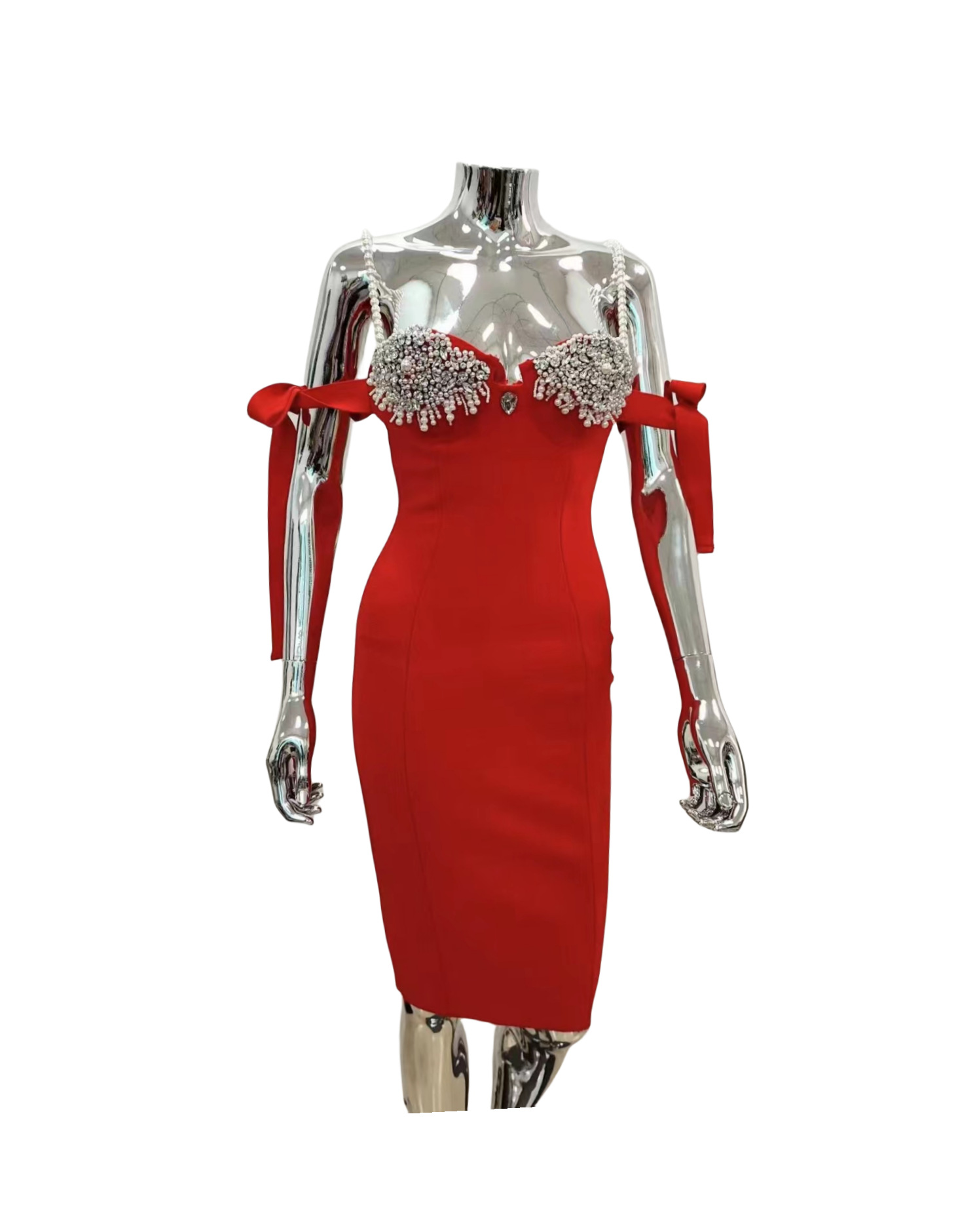 Glam Suspender Tube Top Long D - đánh giá và giá Women Formal Wear H&M