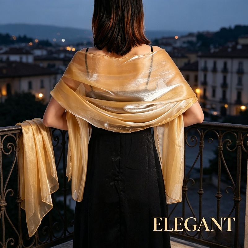 Elegant Solid Color Shawl for  - đánh giá và giá Women Formal Wear Dress