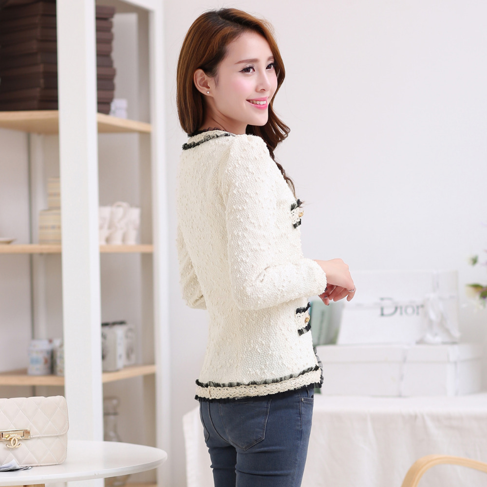 Trắng Áo Blazer Nữ Paillette C - đánh giá và giá Women Formal Wear Xxl