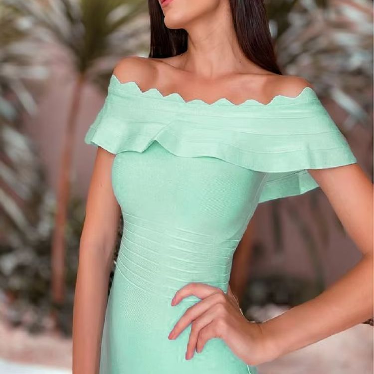 HQBORY Summer Women long-lengt - đánh giá và giá Women'S Green Formal Wear