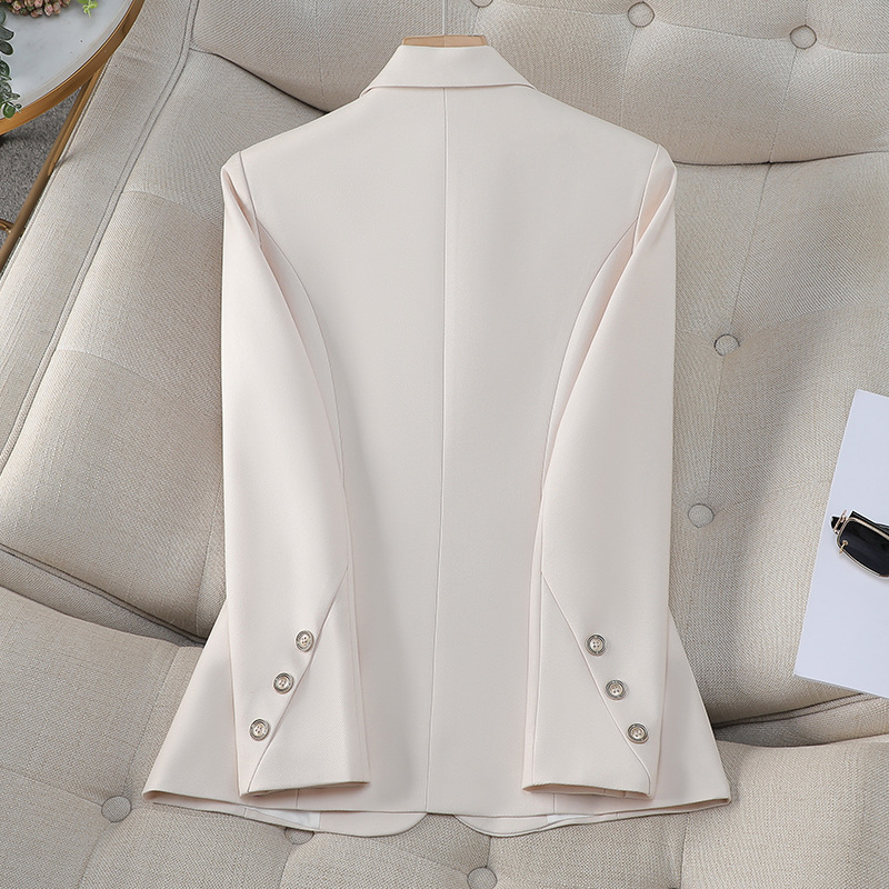 Women Double Breasted Solid Bl - đánh giá và giá Formal Winter Wear Women Jacket