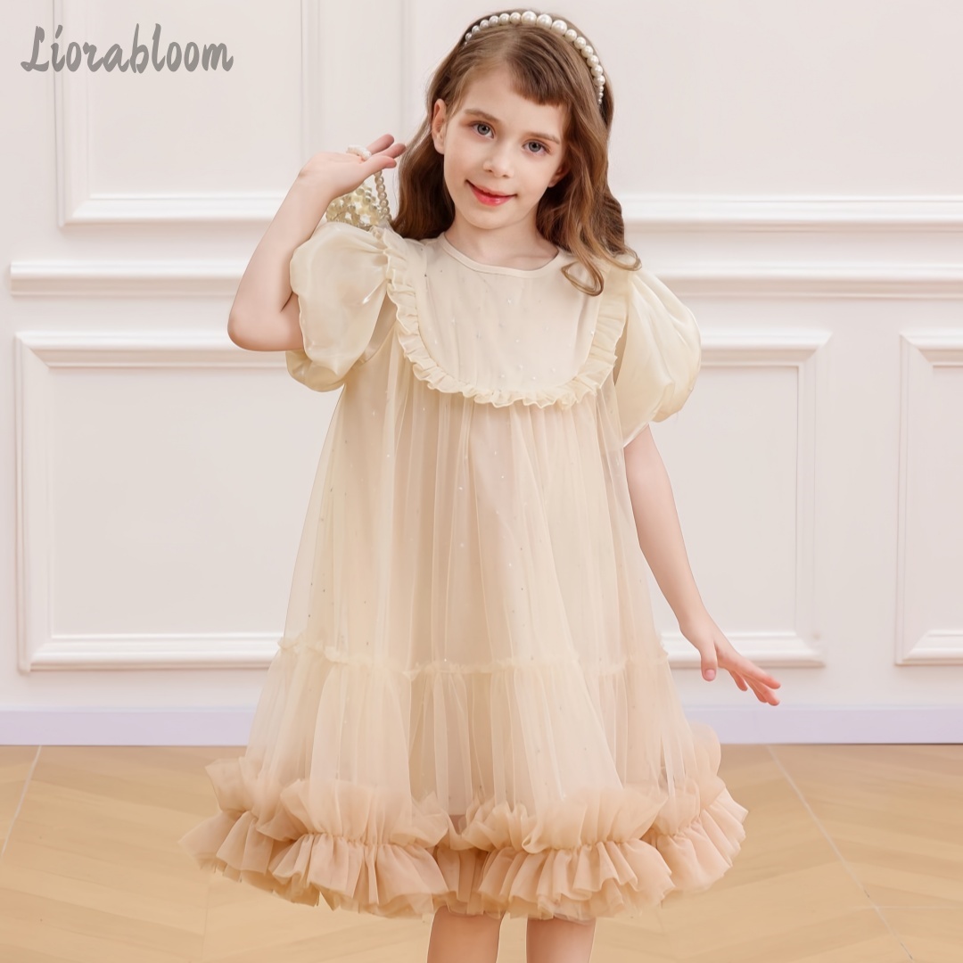 Girls' Khaki Tulle Dress Simpl - đánh giá và giá Women Formal Wear H&M