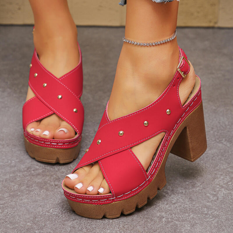 Vintage Super High Heel Cross  - đánh giá và giá Vintage Women'S Formal Wear