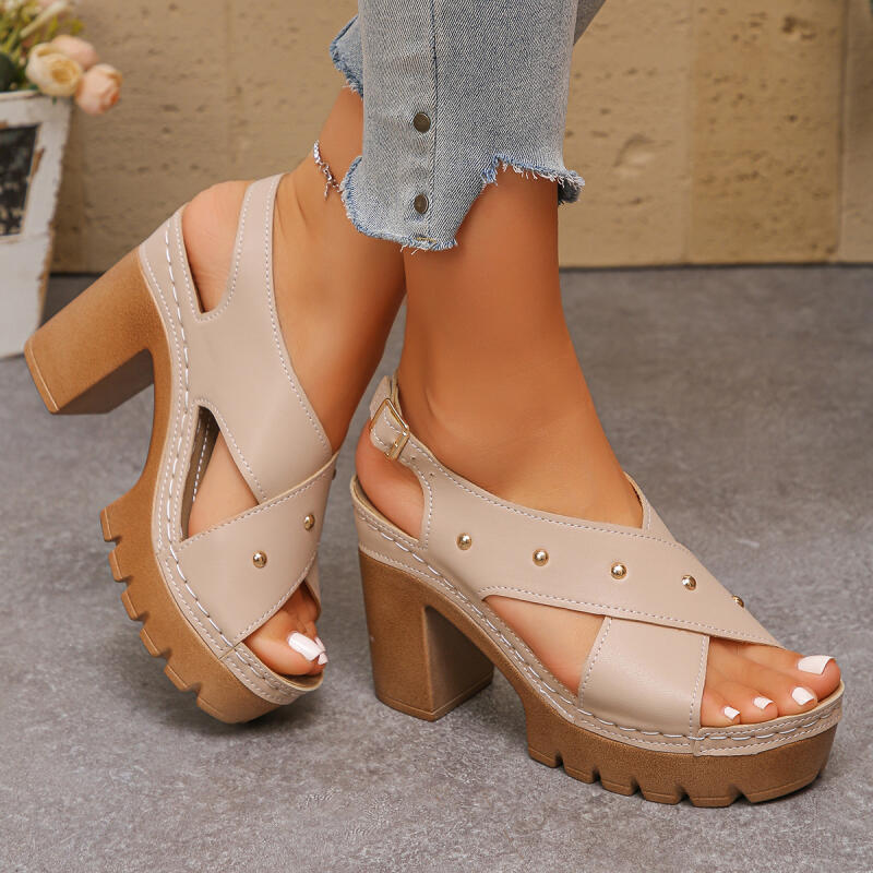 Vintage Super High Heel Cross  - đánh giá và giá Vintage Women'S Formal Wear